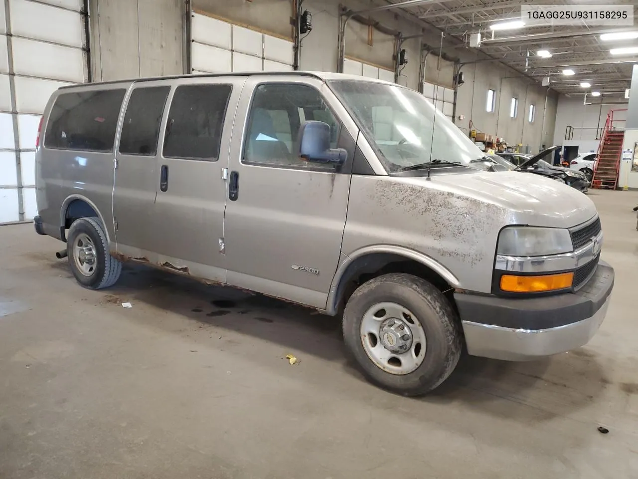 2003 Chevrolet Express G2500 VIN: 1GAGG25U931158295 Lot: 76808584