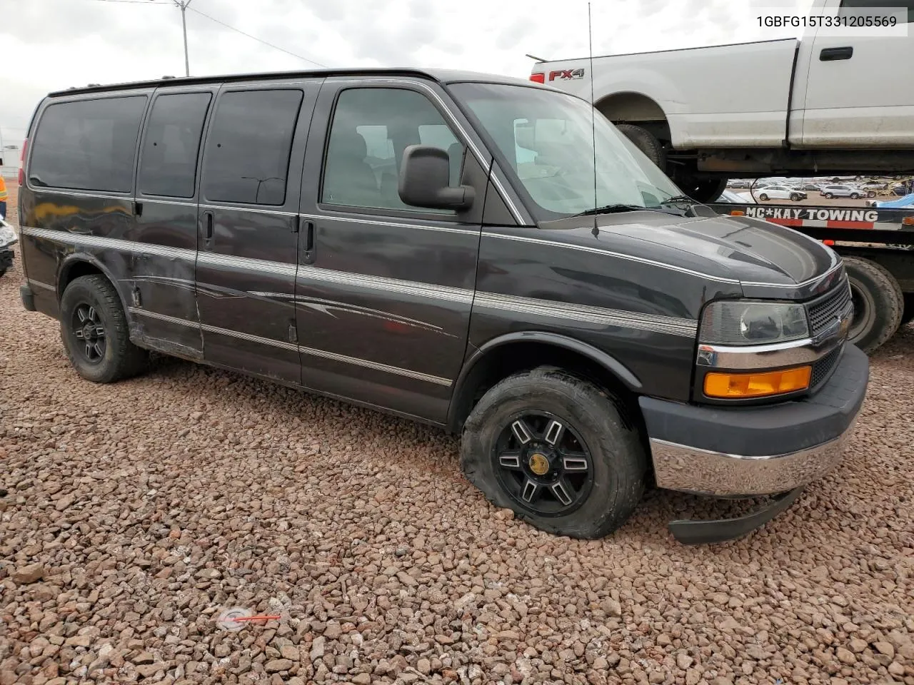 2003 Chevrolet Express G1500 VIN: 1GBFG15T331205569 Lot: 77476664