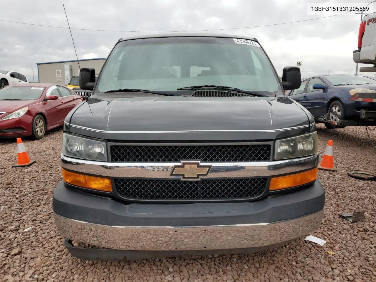 2003 Chevrolet Express G1500 VIN: 1GBFG15T331205569 Lot: 77476664