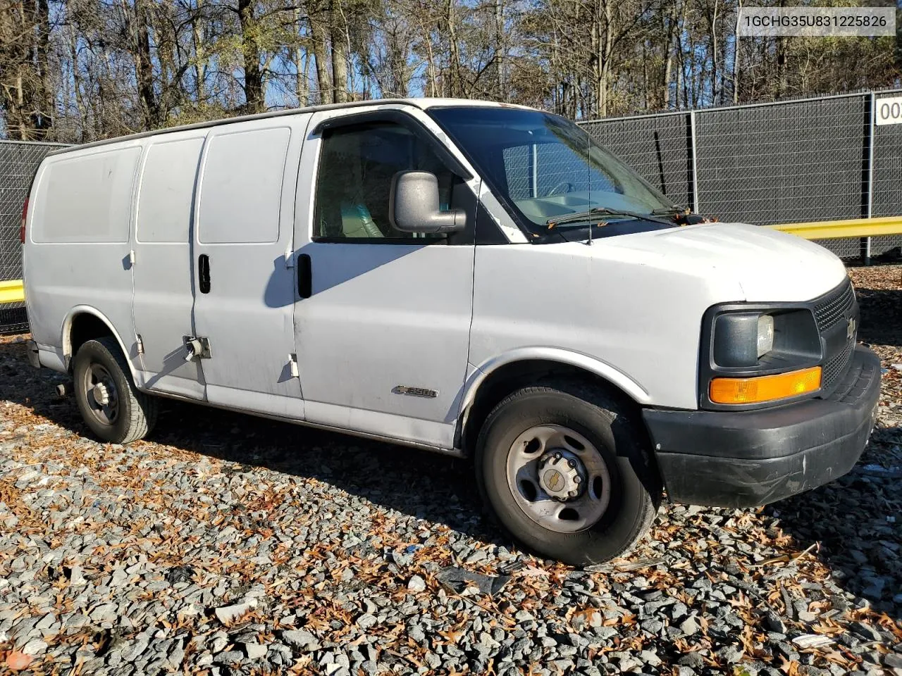 2003 Chevrolet Express G3500 VIN: 1GCHG35U831225826 Lot: 80436624