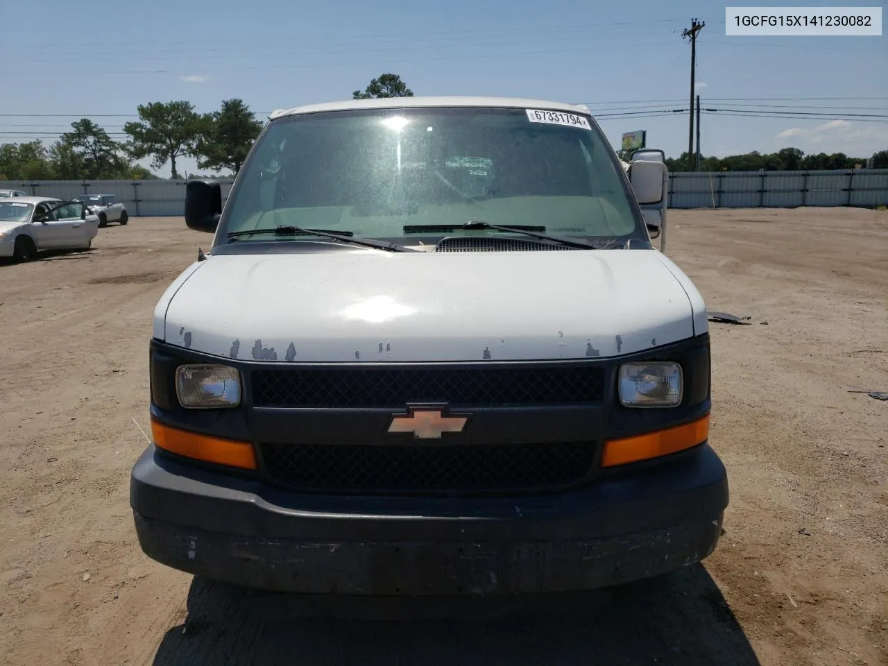 2004 Chevrolet Express G1500 VIN: 1GCFG15X141230082 Lot: 67331794