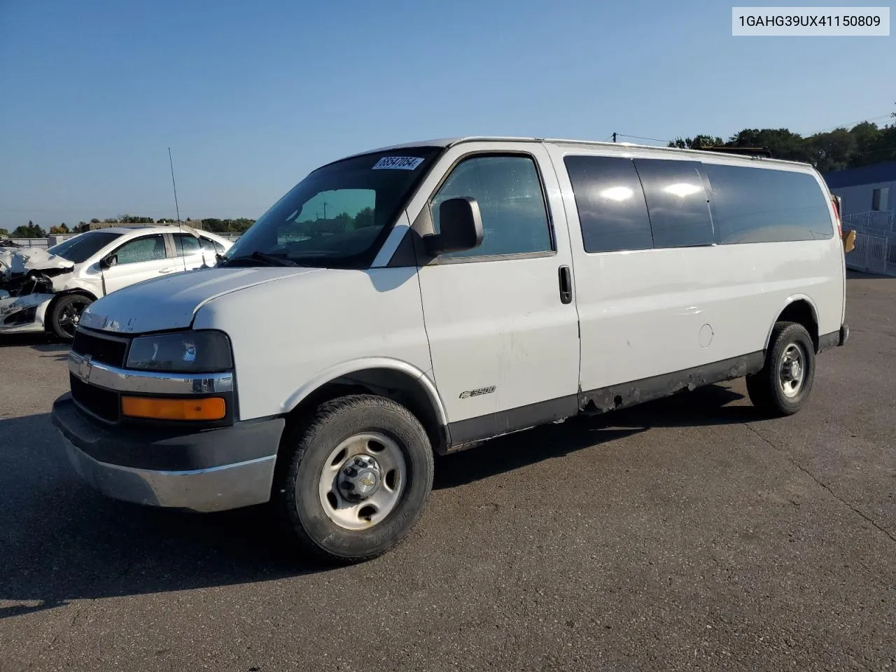 2004 Chevrolet Express G3500 VIN: 1GAHG39UX41150809 Lot: 68547054