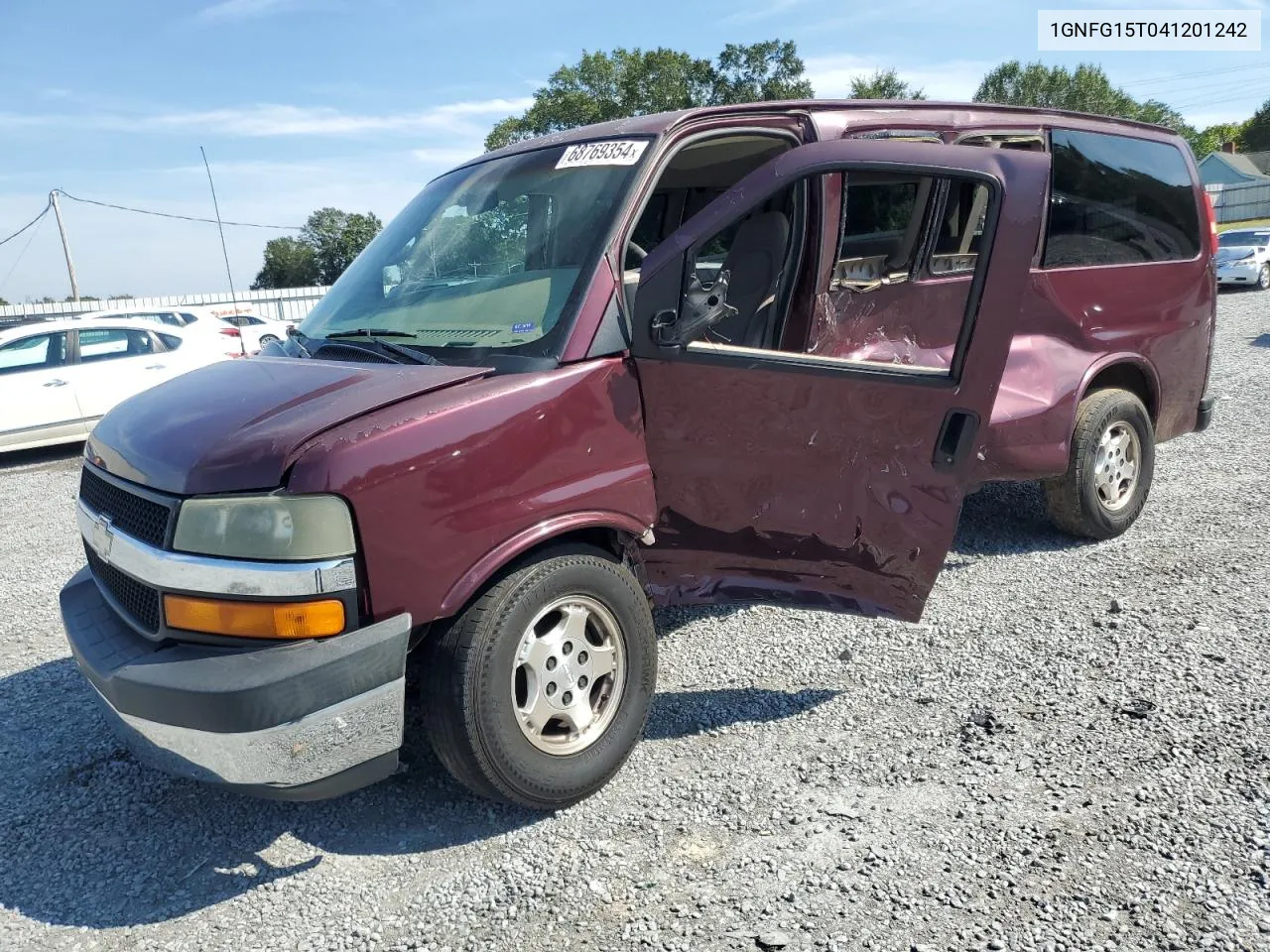 1GNFG15T041201242 2004 Chevrolet Express G1500