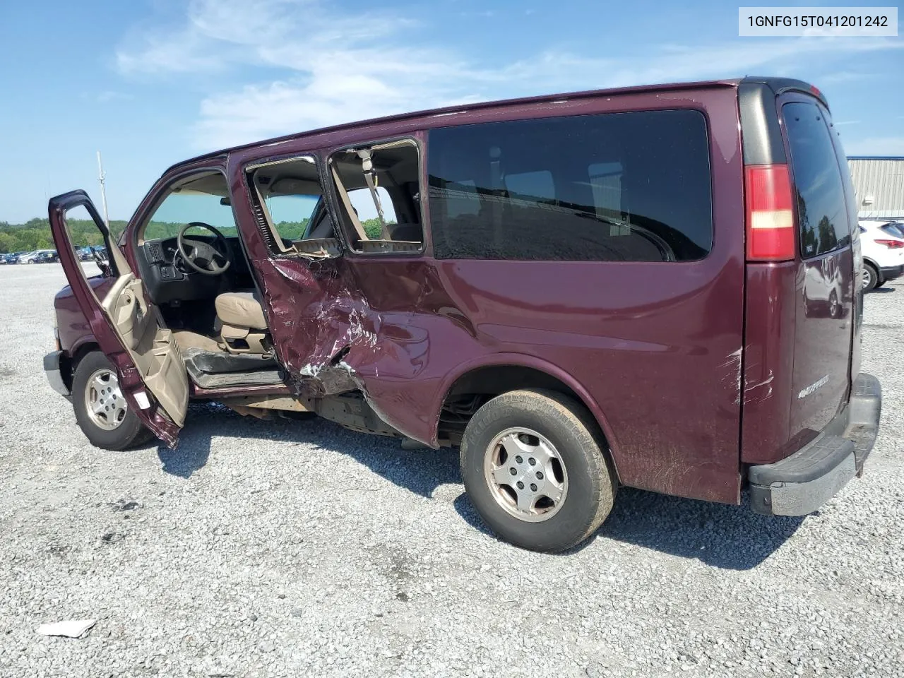 2004 Chevrolet Express G1500 VIN: 1GNFG15T041201242 Lot: 68769354