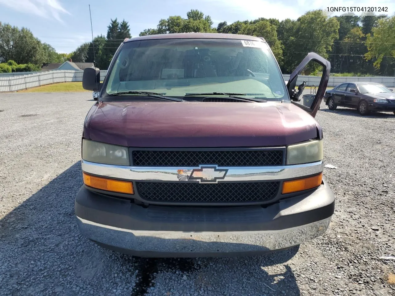 2004 Chevrolet Express G1500 VIN: 1GNFG15T041201242 Lot: 68769354