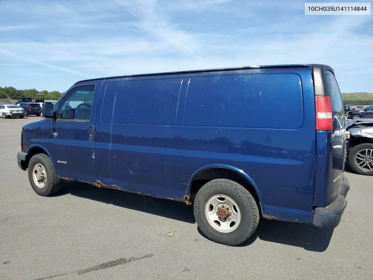 2004 Chevrolet Express G3500 VIN: 1GCHG35U141114844 Lot: 71032634