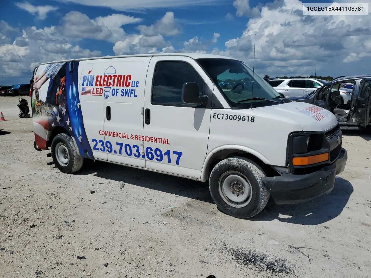 1GCEG15X441108781 2004 Chevrolet Express G1500