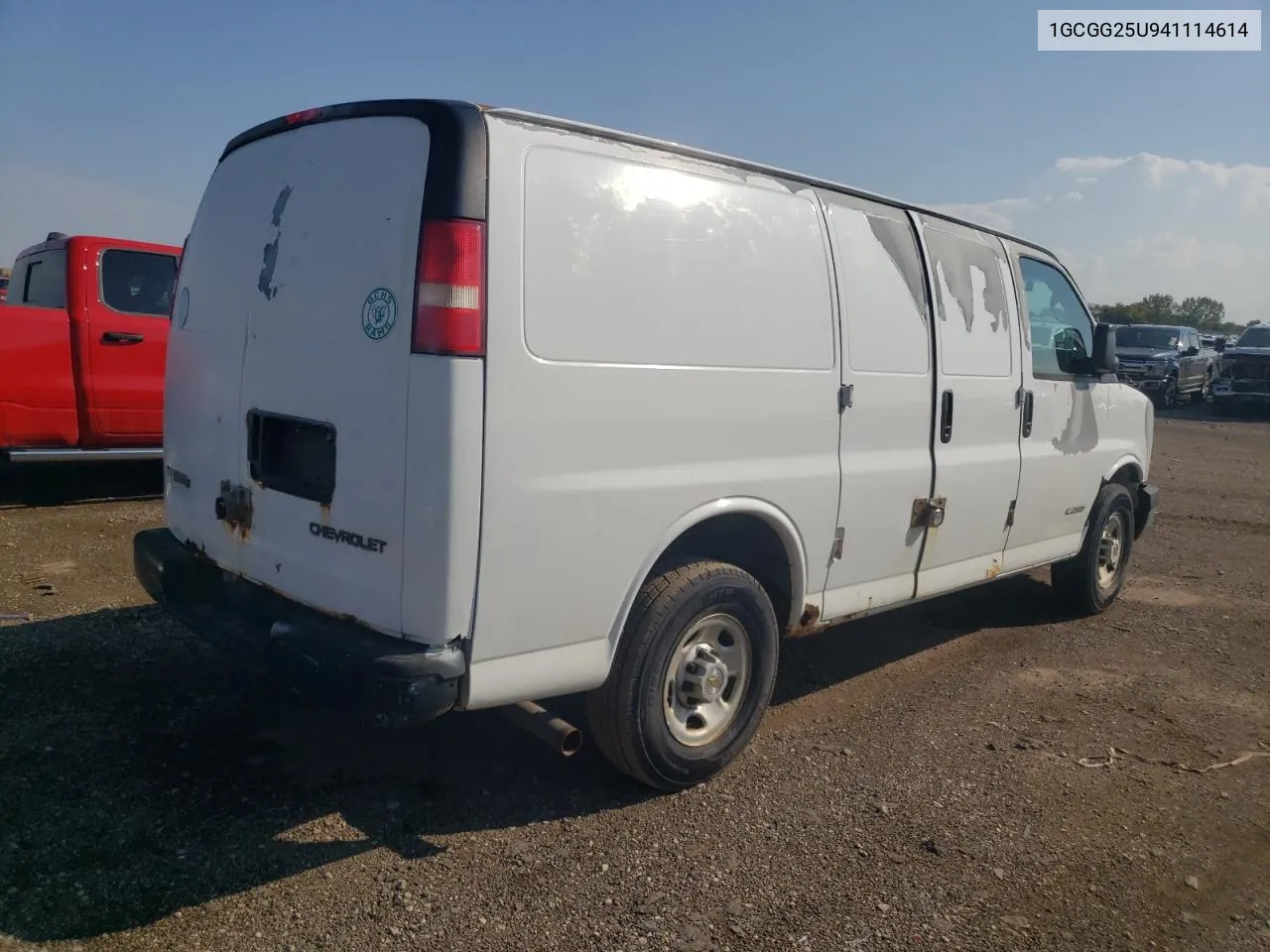 2004 Chevrolet Express G2500 VIN: 1GCGG25U941114614 Lot: 72220914