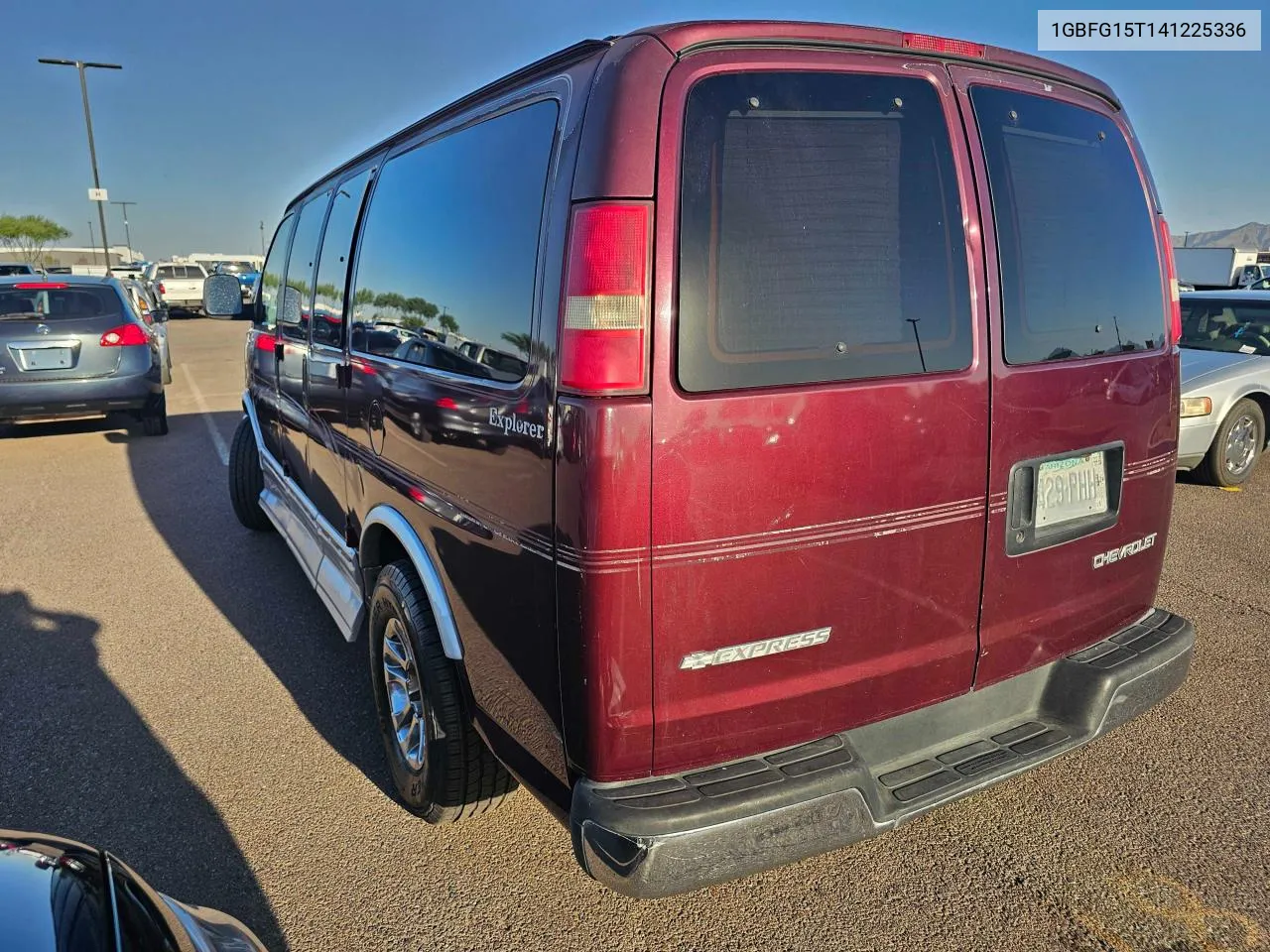 2004 Chevrolet Express G1500 VIN: 1GBFG15T141225336 Lot: 74642724