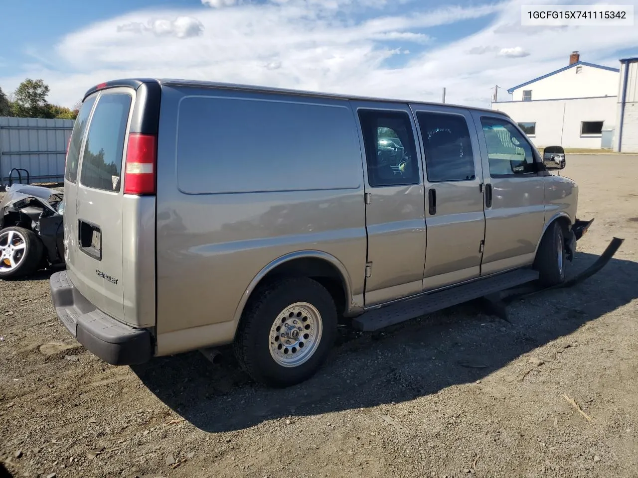 2004 Chevrolet Express G1500 VIN: 1GCFG15X741115342 Lot: 74877064