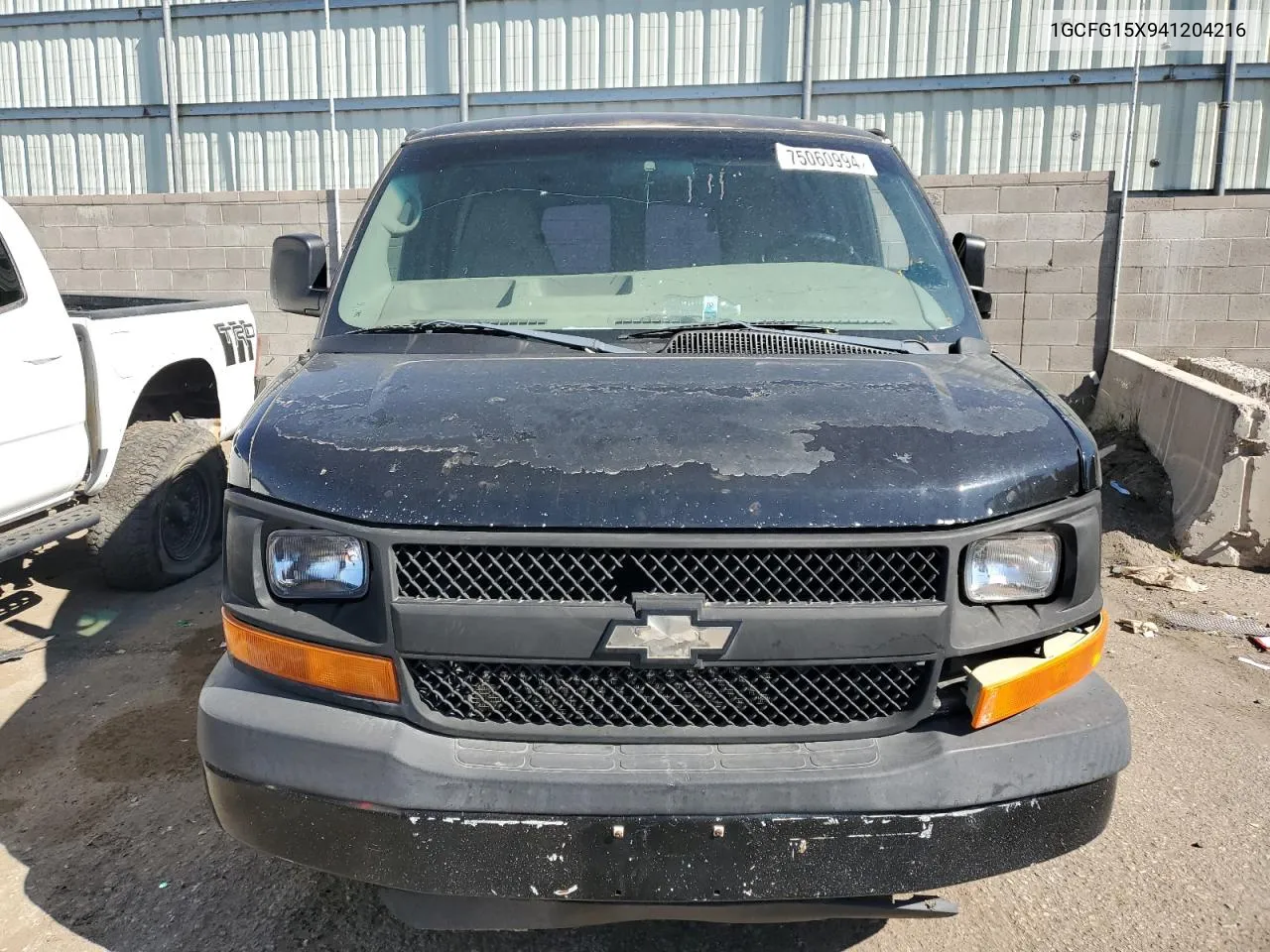 2004 Chevrolet Express G1500 VIN: 1GCFG15X941204216 Lot: 75060994