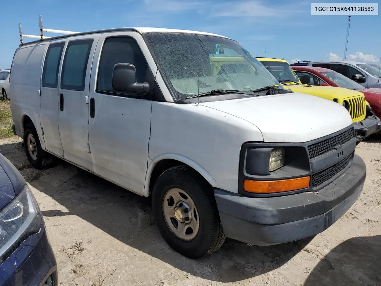 2004 Chevrolet Express G1500 VIN: 1GCFG15X641128583 Lot: 75077414