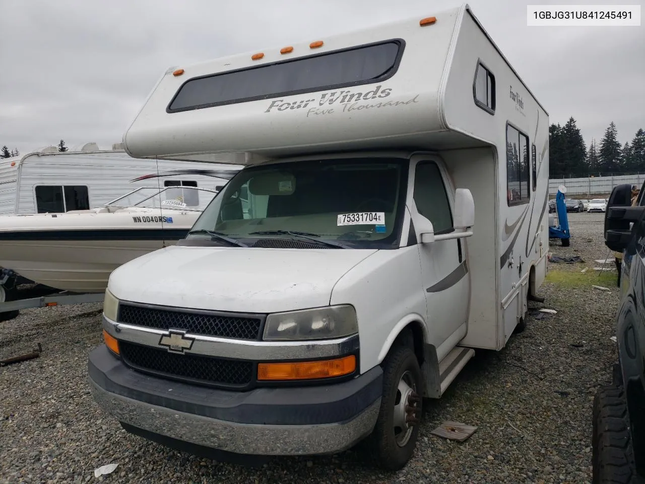 2004 Chevrolet Express G3500 VIN: 1GBJG31U841245491 Lot: 75331704