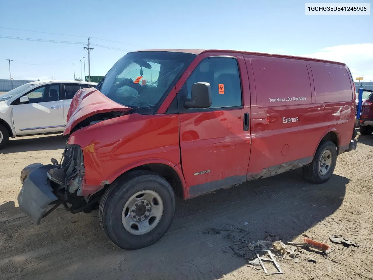 2004 Chevrolet Express G3500 VIN: 1GCHG35U541245906 Lot: 75726604