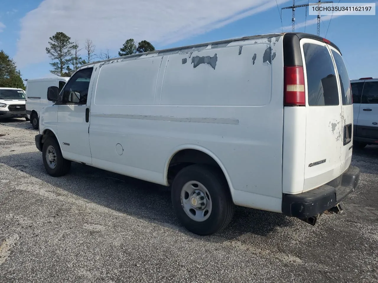 2004 Chevrolet Express G3500 VIN: 1GCHG35U341162197 Lot: 75883124