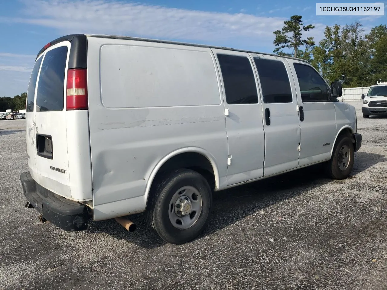 2004 Chevrolet Express G3500 VIN: 1GCHG35U341162197 Lot: 75883124