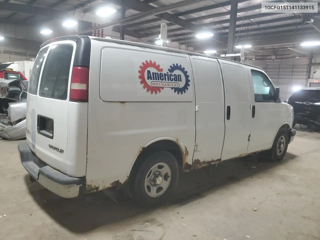 2004 Chevrolet Express G1500 VIN: 1GCFG15T141133915 Lot: 77036154