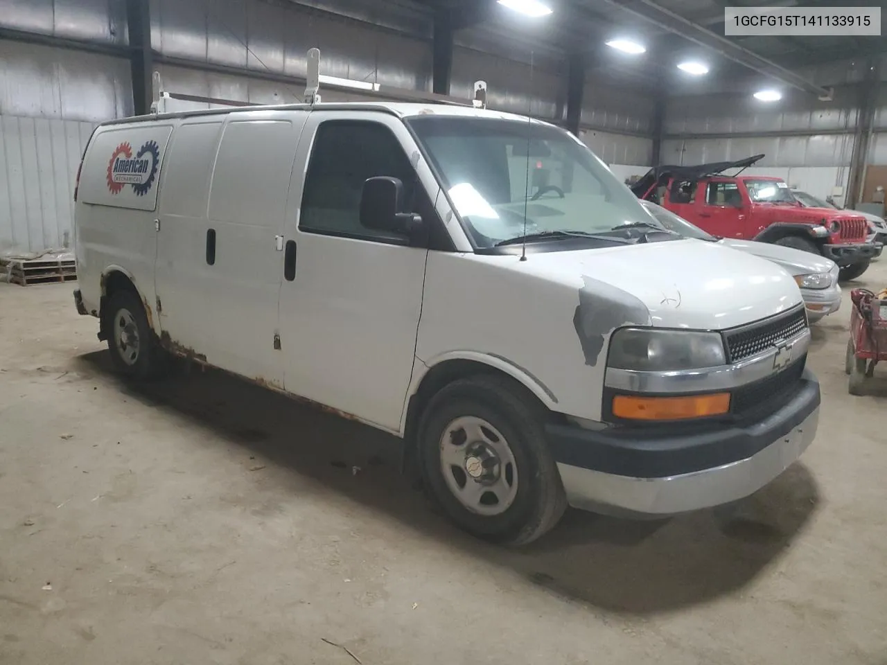 2004 Chevrolet Express G1500 VIN: 1GCFG15T141133915 Lot: 77036154