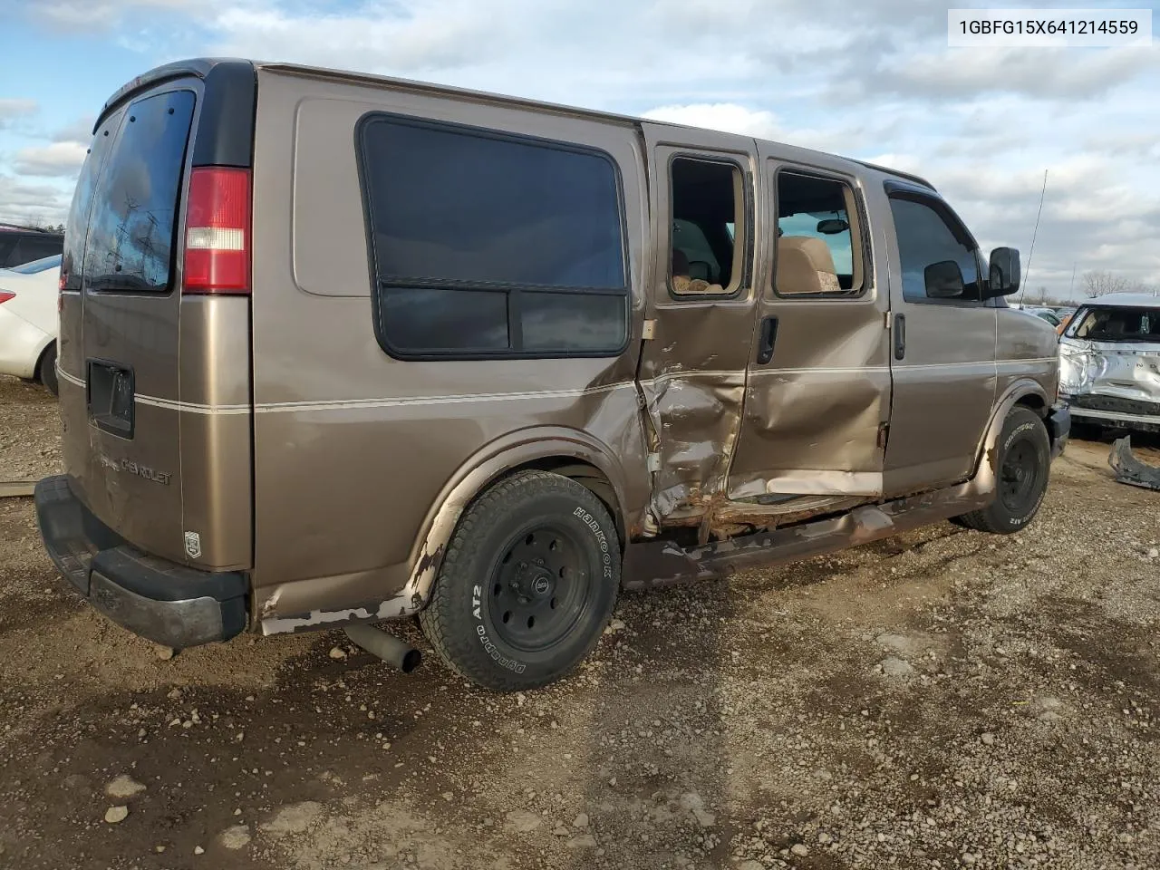 2004 Chevrolet Express G1500 VIN: 1GBFG15X641214559 Lot: 78751864