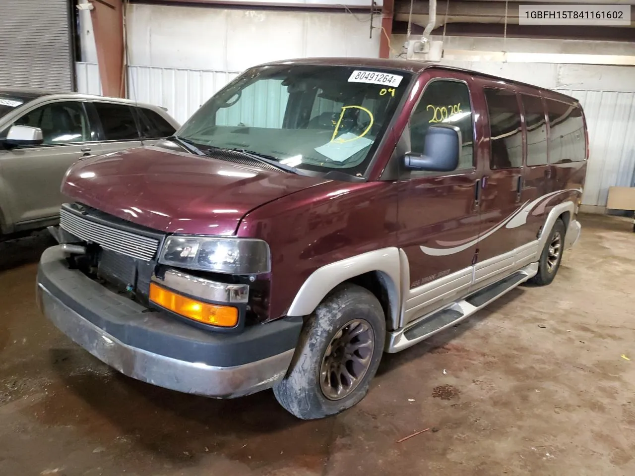 2004 Chevrolet Express G1500 VIN: 1GBFH15T841161602 Lot: 80491264