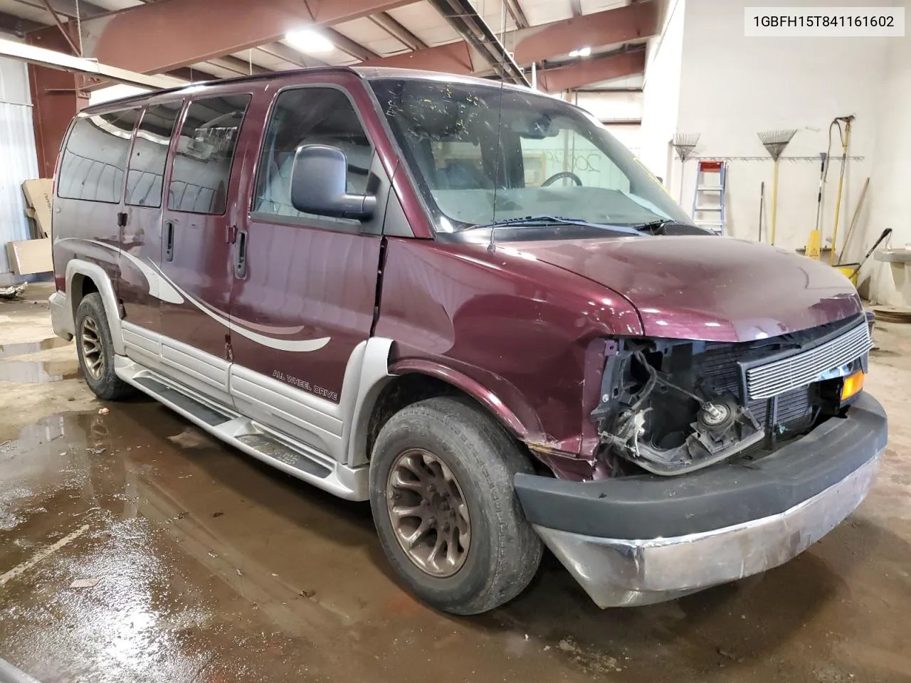 2004 Chevrolet Express G1500 VIN: 1GBFH15T841161602 Lot: 80491264