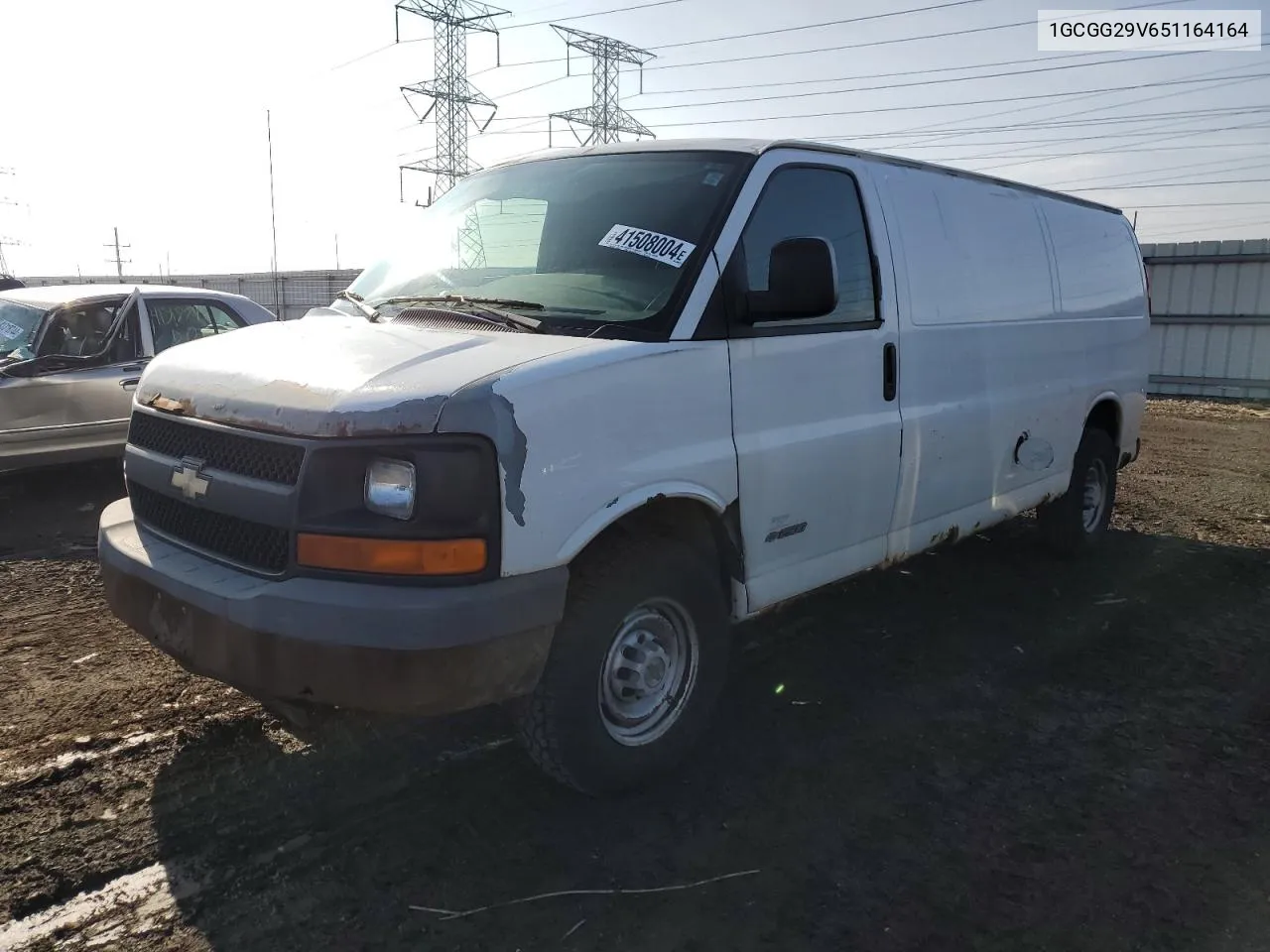 2005 Chevrolet Express G2500 VIN: 1GCGG29V651164164 Lot: 41508004