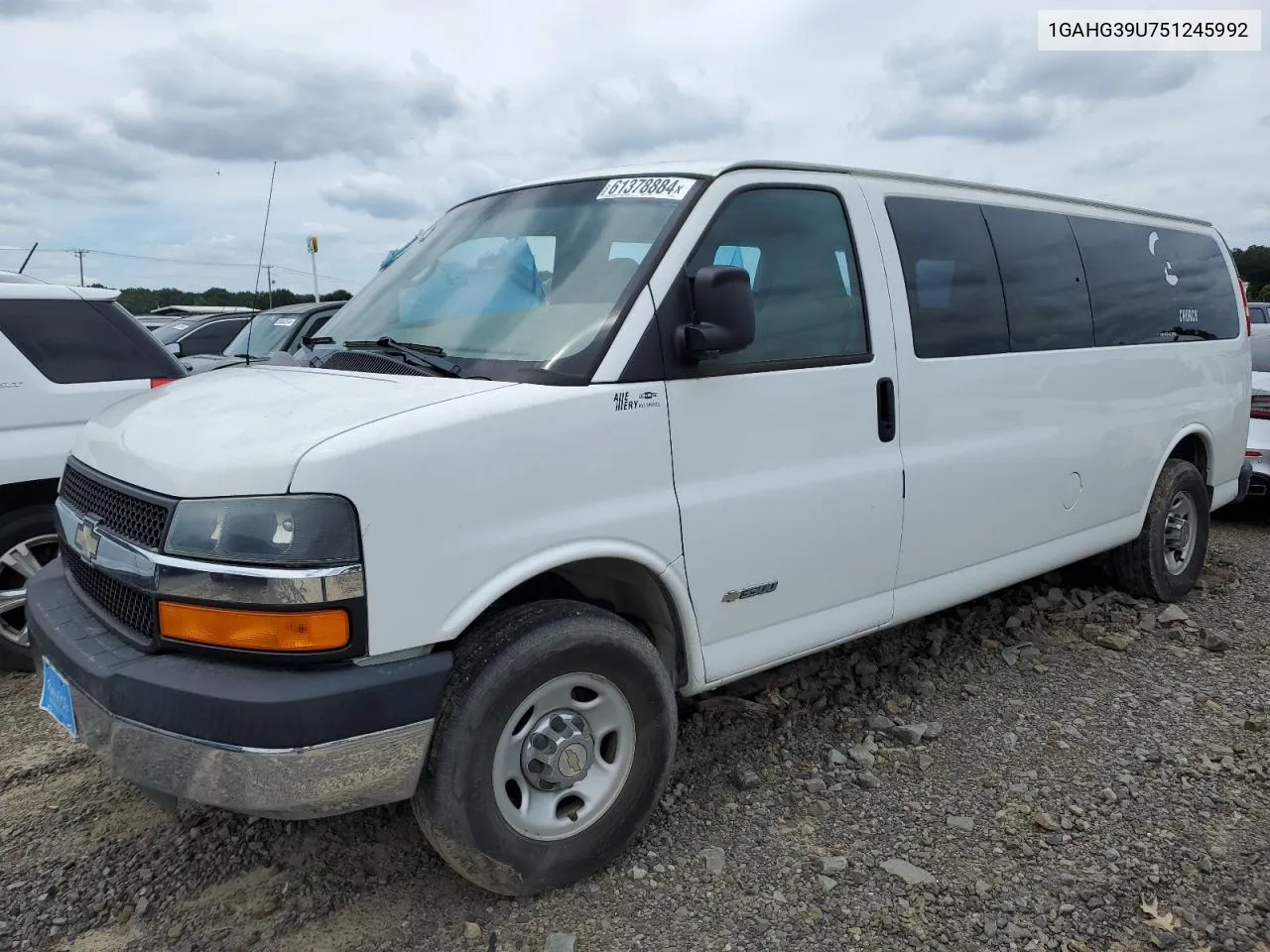 2005 Chevrolet Express G3500 VIN: 1GAHG39U751245992 Lot: 61378884