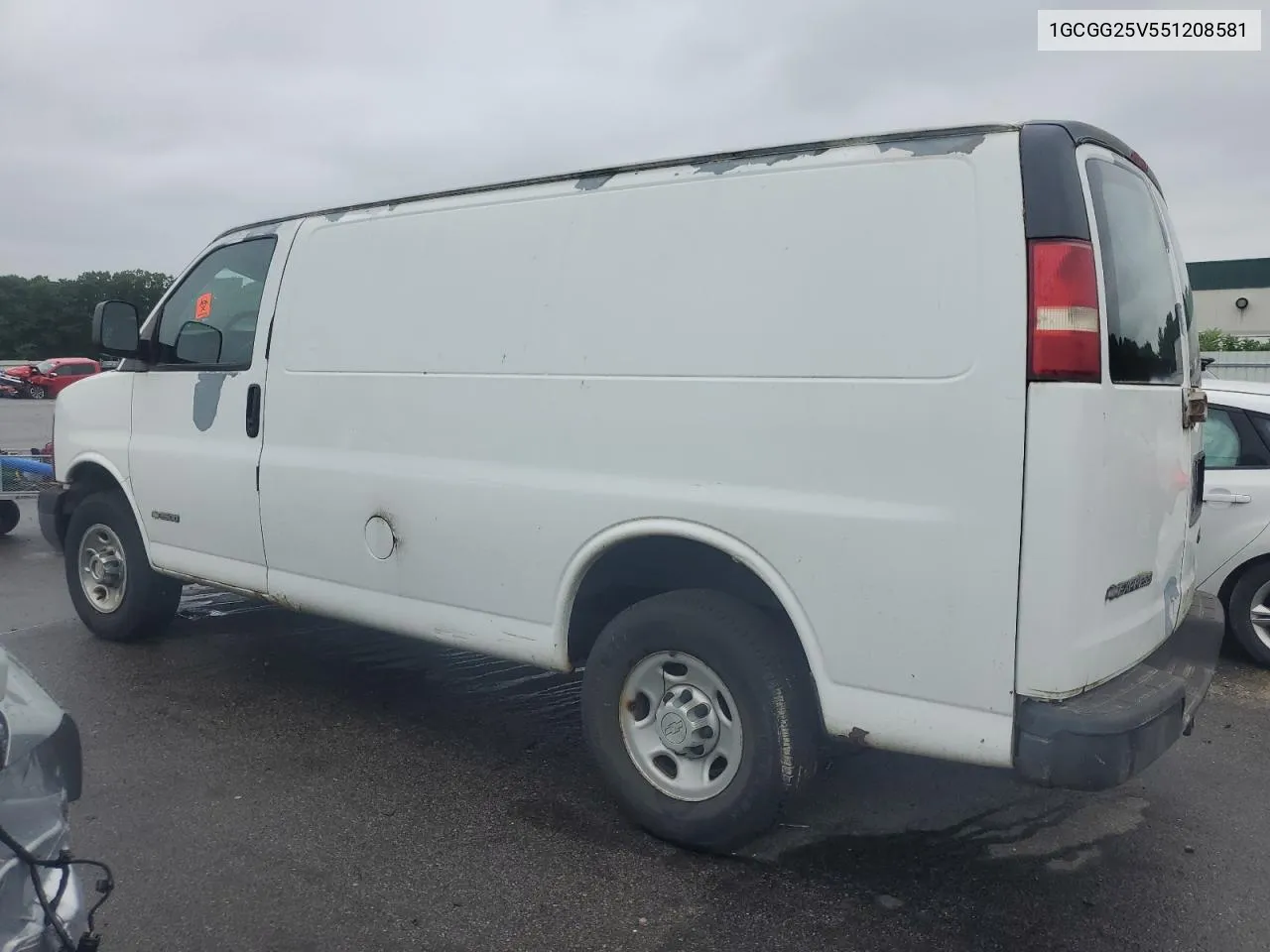 2005 Chevrolet Express G2500 VIN: 1GCGG25V551208581 Lot: 61695144