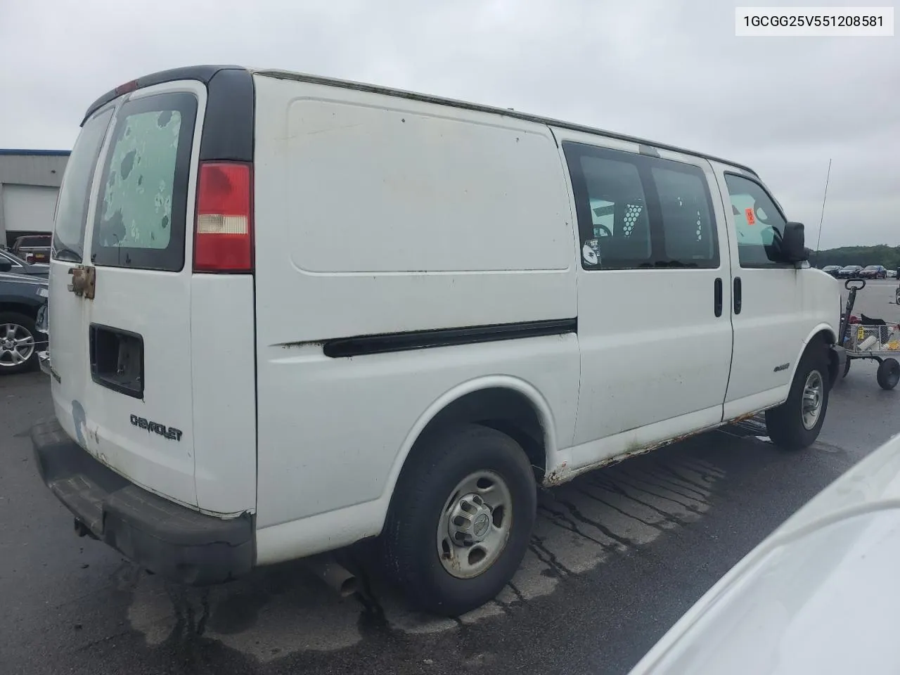 2005 Chevrolet Express G2500 VIN: 1GCGG25V551208581 Lot: 61695144