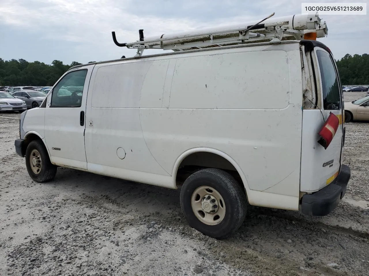 2005 Chevrolet Express G2500 VIN: 1GCGG25V651213689 Lot: 64430654