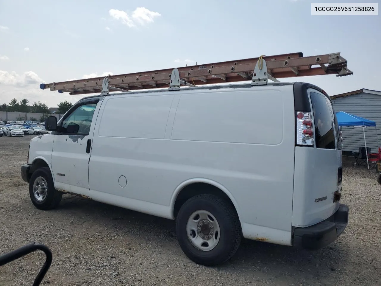 2005 Chevrolet Express G2500 VIN: 1GCGG25V651258826 Lot: 64992394