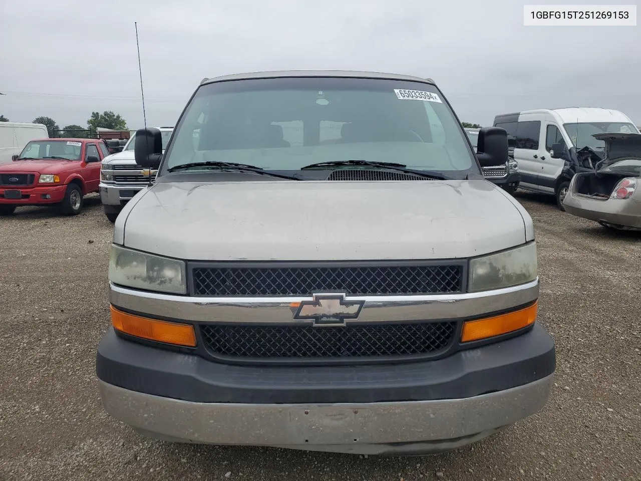 1GBFG15T251269153 2005 Chevrolet Express G1500