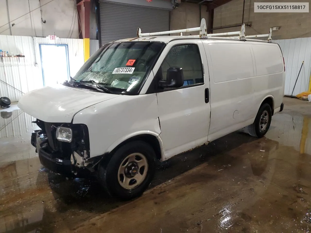 2005 Chevrolet Express G1500 VIN: 1GCFG15XX51158817 Lot: 65737334