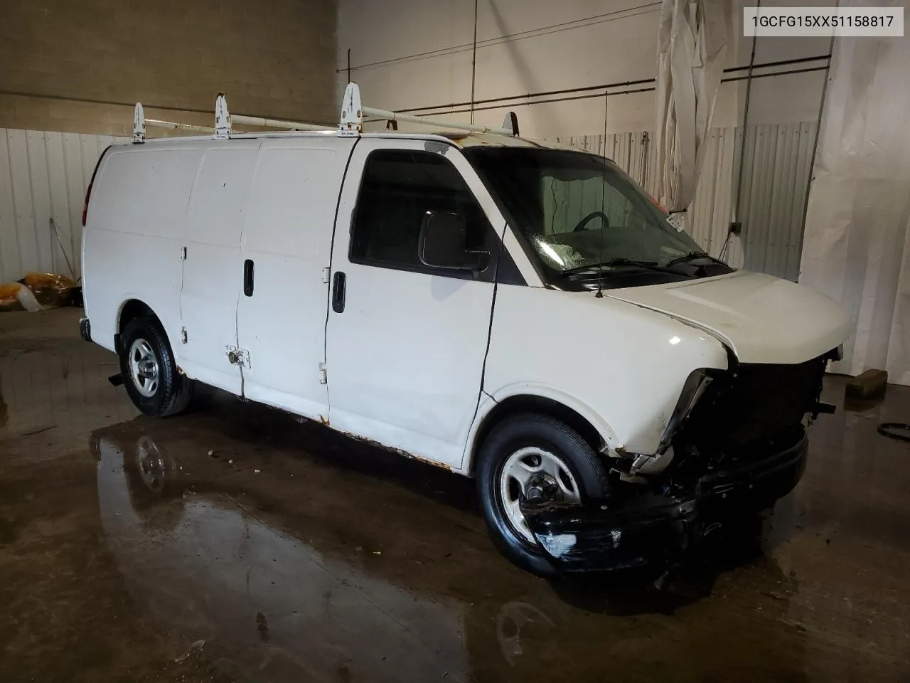 1GCFG15XX51158817 2005 Chevrolet Express G1500