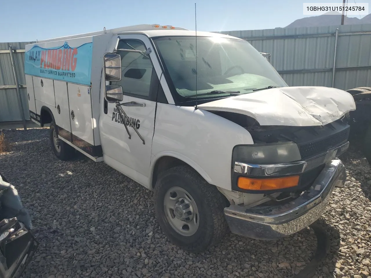 1GBHG31U151245784 2005 Chevrolet Express G3500