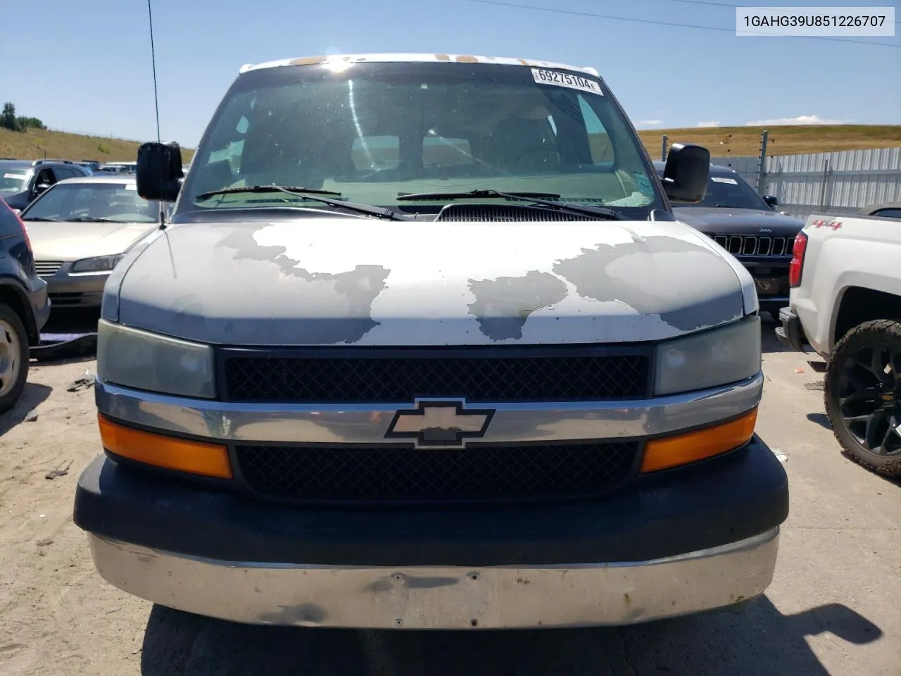 2005 Chevrolet Express G3500 VIN: 1GAHG39U851226707 Lot: 69275104