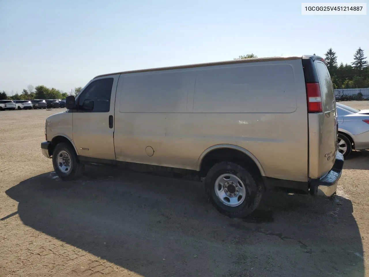 2005 Chevrolet Express G2500 VIN: 1GCGG25V451214887 Lot: 70295204