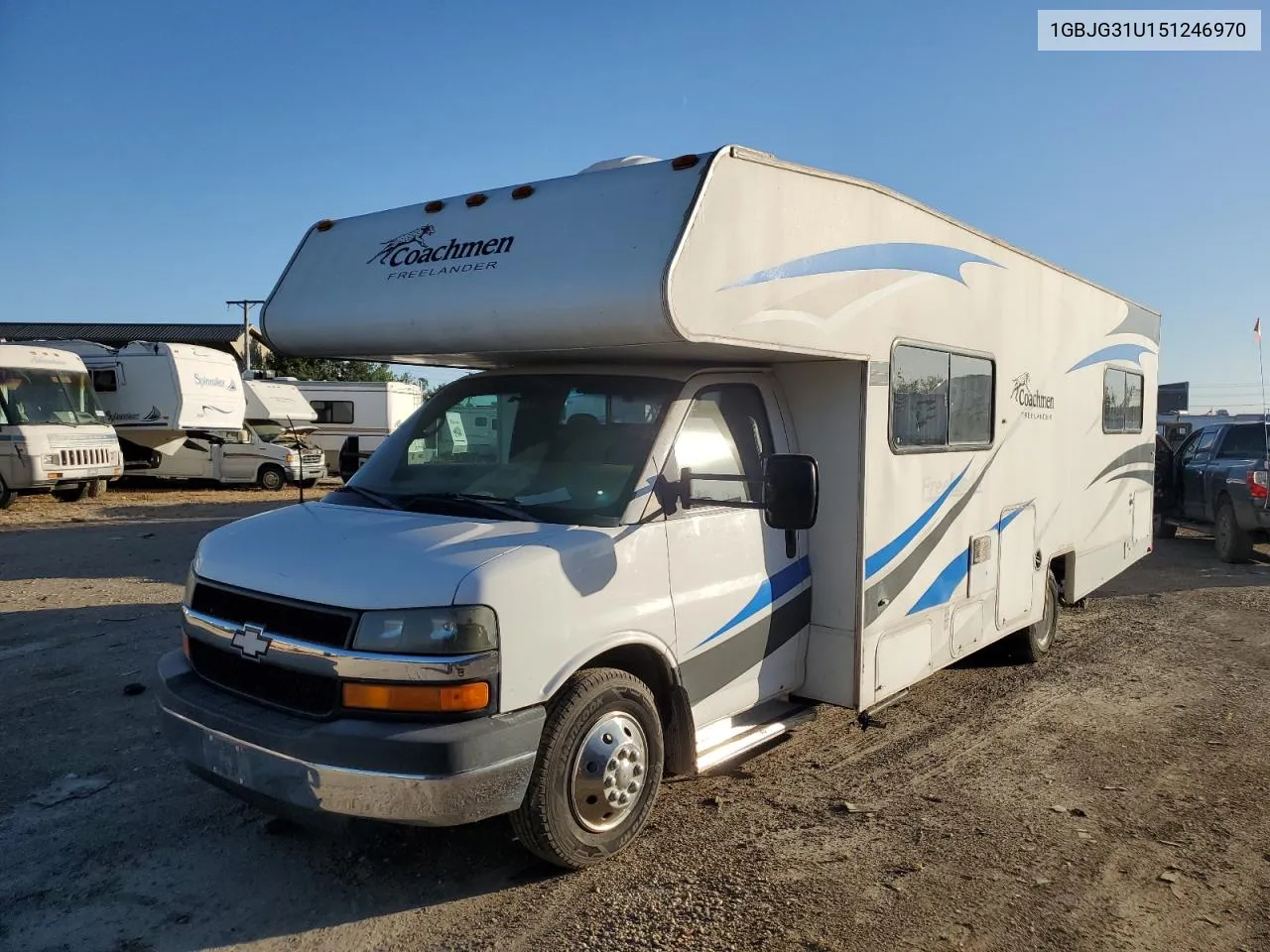 2005 Chevrolet Express G3500 VIN: 1GBJG31U151246970 Lot: 72240884