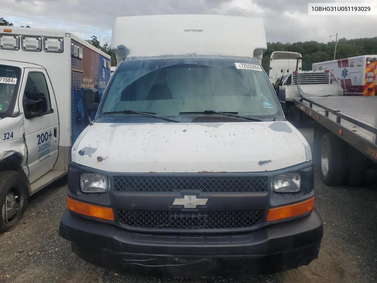 1GBHG31U051193029 2005 Chevrolet Express G3500