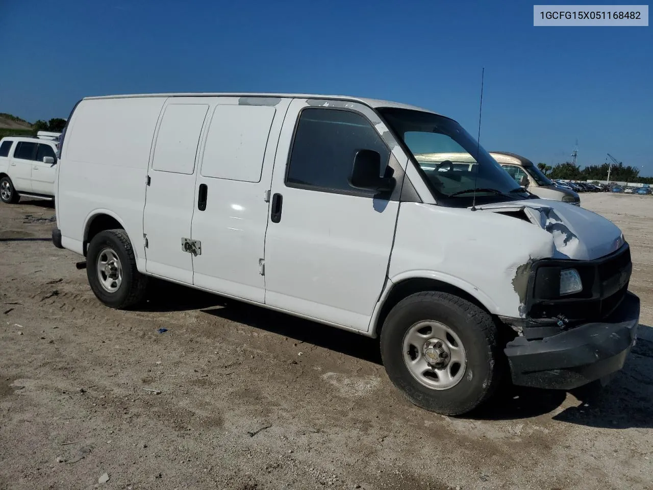 2005 Chevrolet Express G1500 VIN: 1GCFG15X051168482 Lot: 73204994