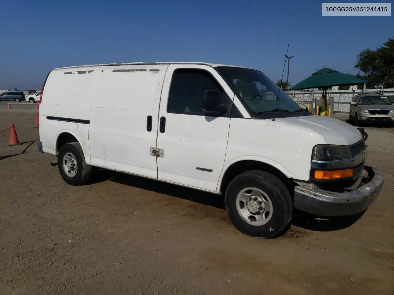 2005 Chevrolet Express G2500 VIN: 1GCGG25V351244415 Lot: 74012234