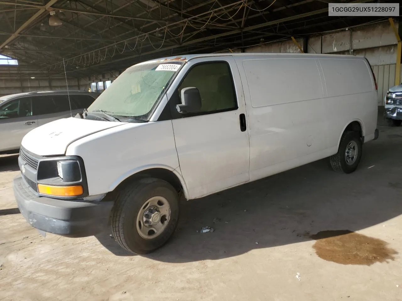 2005 Chevrolet Express G2500 VIN: 1GCGG29UX51228097 Lot: 75652004