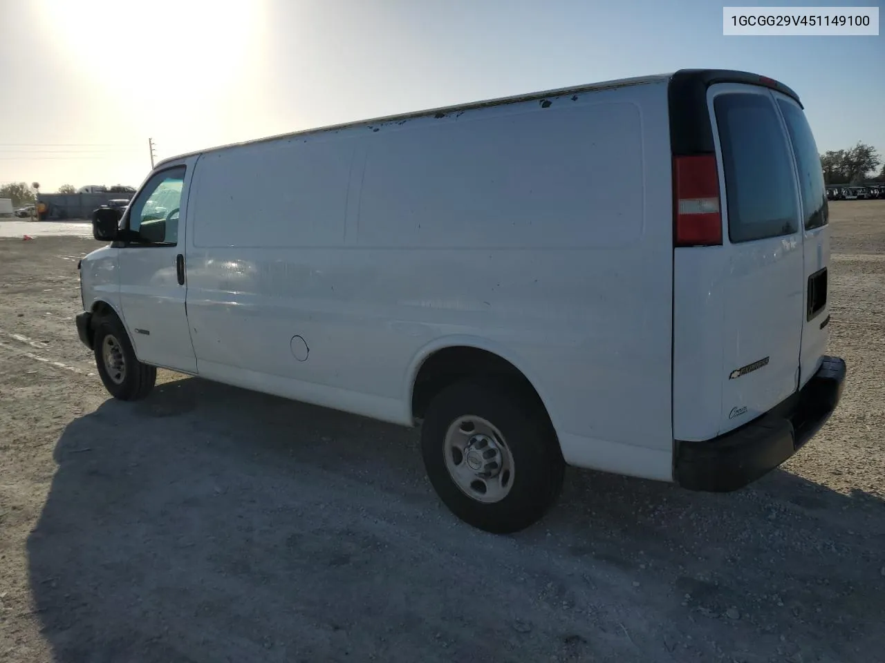 2005 Chevrolet Express G2500 VIN: 1GCGG29V451149100 Lot: 78283294