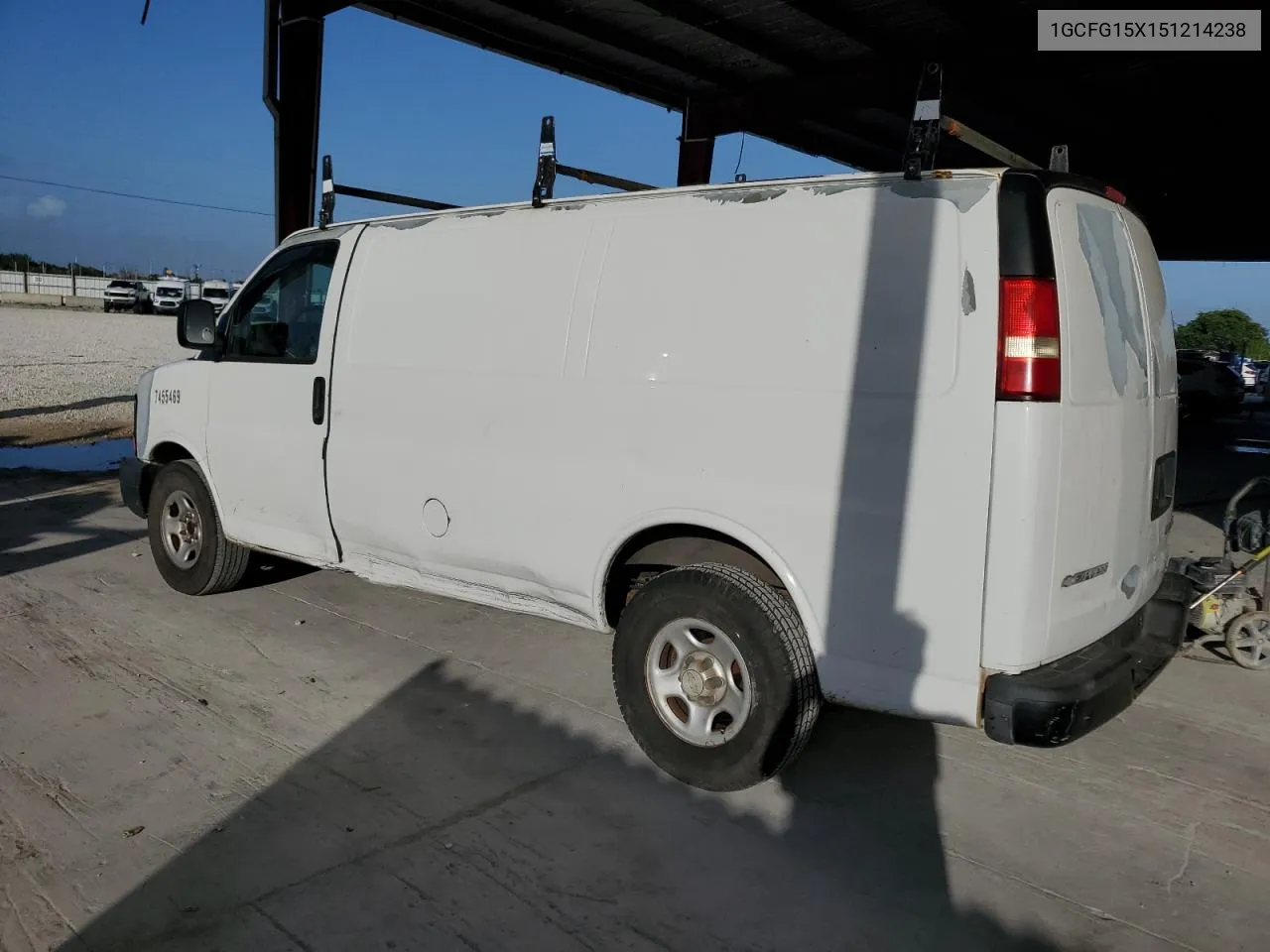 2005 Chevrolet Express G1500 VIN: 1GCFG15X151214238 Lot: 78855734