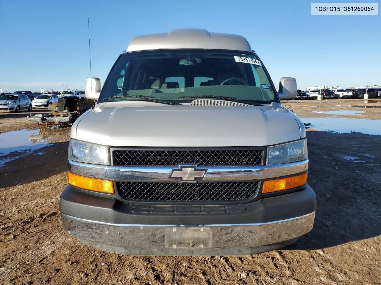 2005 Chevrolet Express G1500 VIN: 1GBFG15T351269064 Lot: 78981304