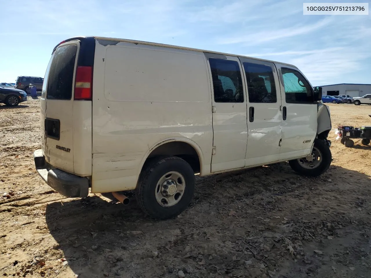 1GCGG25V751213796 2005 Chevrolet Express G2500