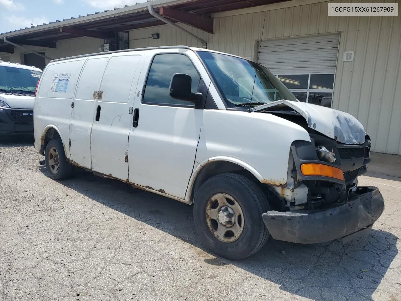 2006 Chevrolet Express G1500 VIN: 1GCFG15XX61267909 Lot: 62725044