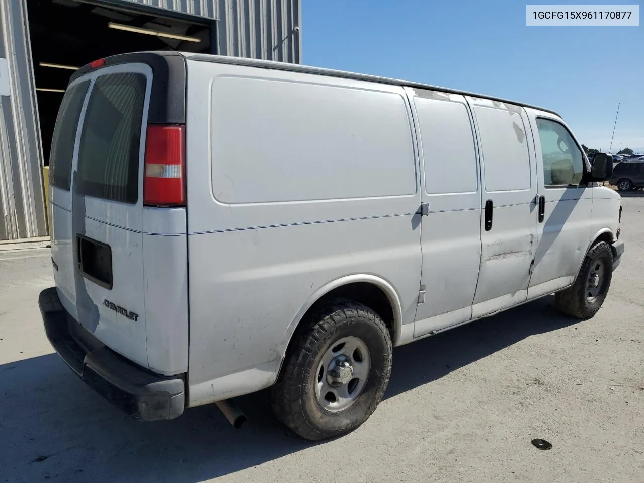 2006 Chevrolet Express G1500 VIN: 1GCFG15X961170877 Lot: 66629304