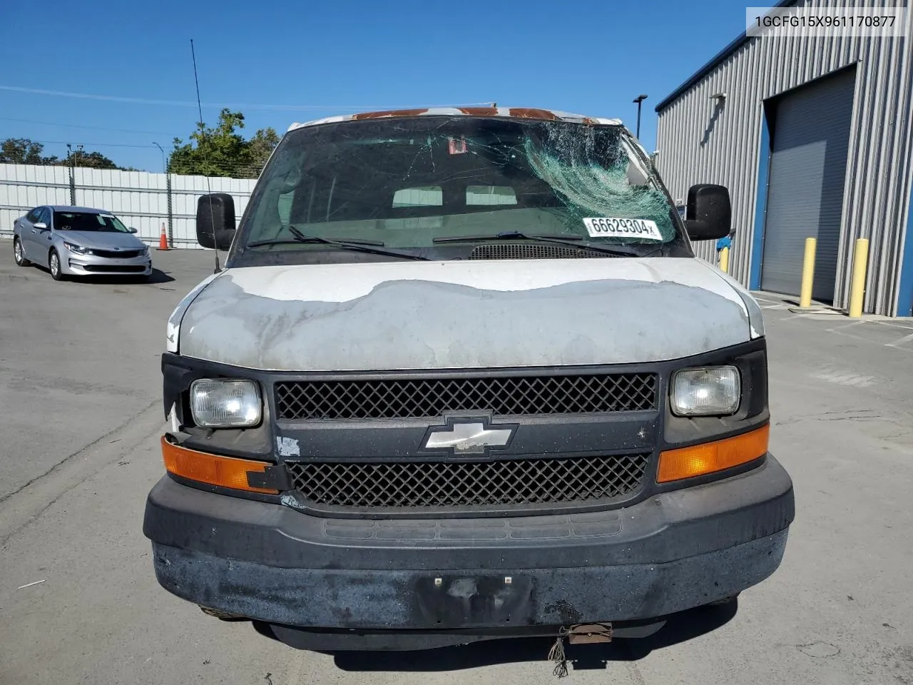 2006 Chevrolet Express G1500 VIN: 1GCFG15X961170877 Lot: 66629304