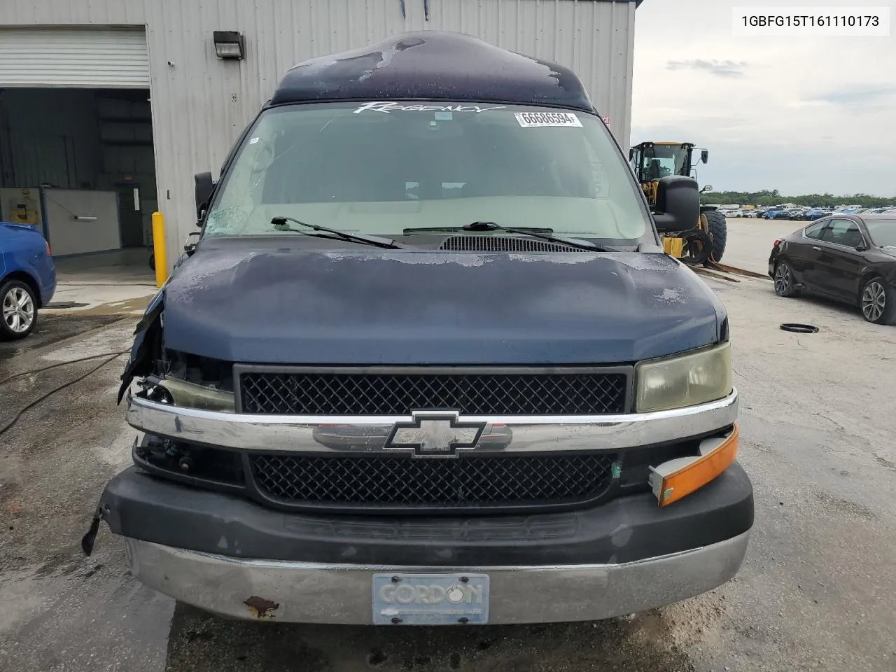 2006 Chevrolet Express G1500 VIN: 1GBFG15T161110173 Lot: 66686594